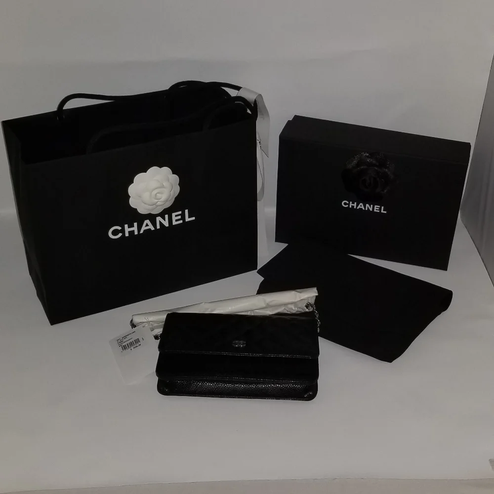 NWTIB Chanel Caviar WOC - Picture 2 of 5